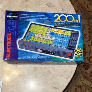200-in-1 Electronic Lab Kit - Complete Set and Tested